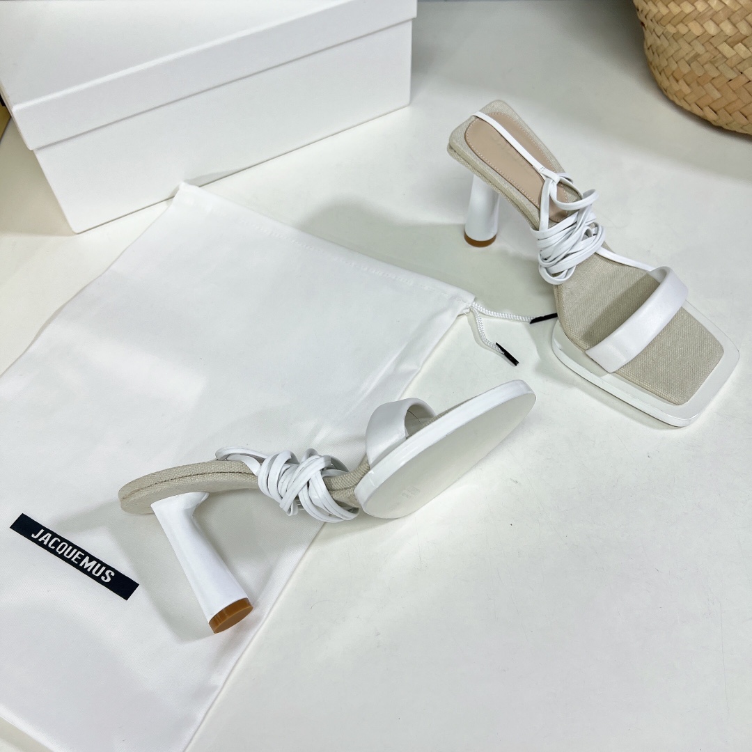 Jacquemus Whirt Sandal   85mm - DopestKickz