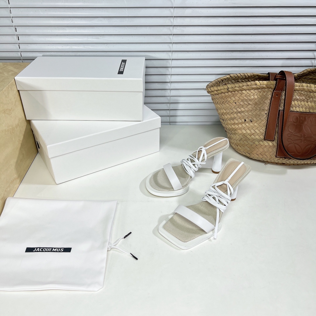 Jacquemus Whirt Sandal   85mm - DopestKickz