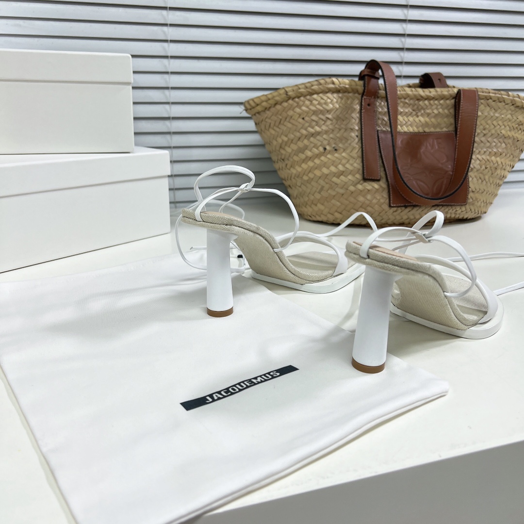 Jacquemus Whirt Sandal   85mm - DopestKickz