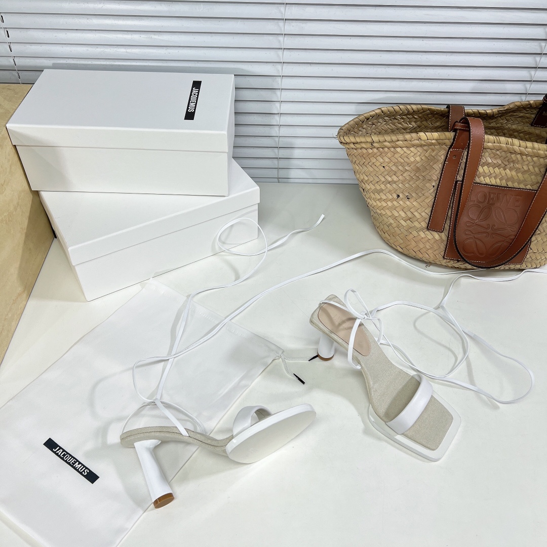 Jacquemus Whirt Sandal   85mm - DopestKickz