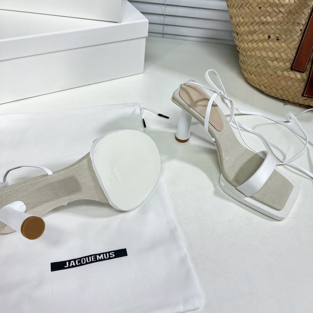 Jacquemus Whirt Sandal   85mm - DopestKickz