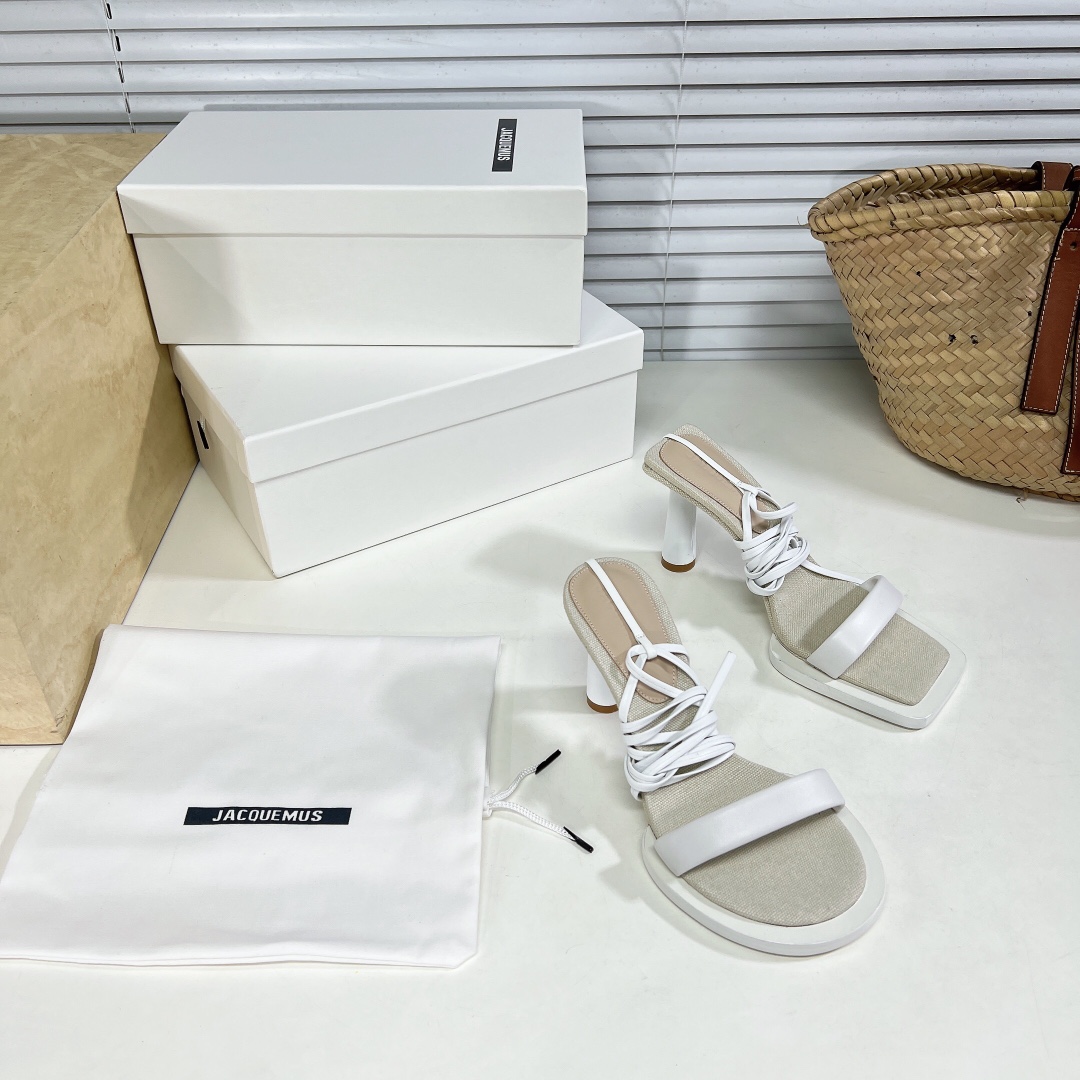 Jacquemus Whirt Sandal   85mm - DopestKickz