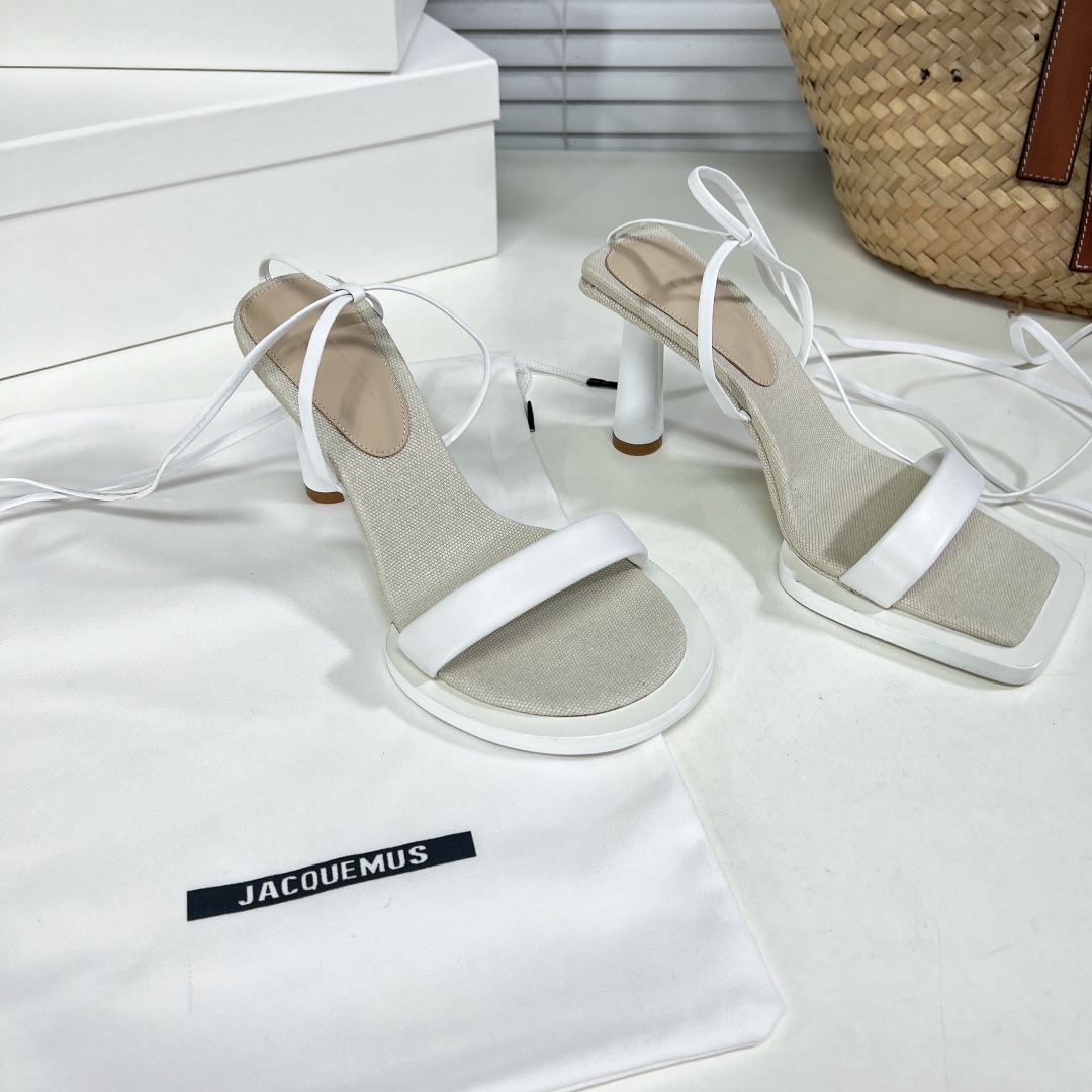Jacquemus Whirt Sandal   85mm - DopestKickz