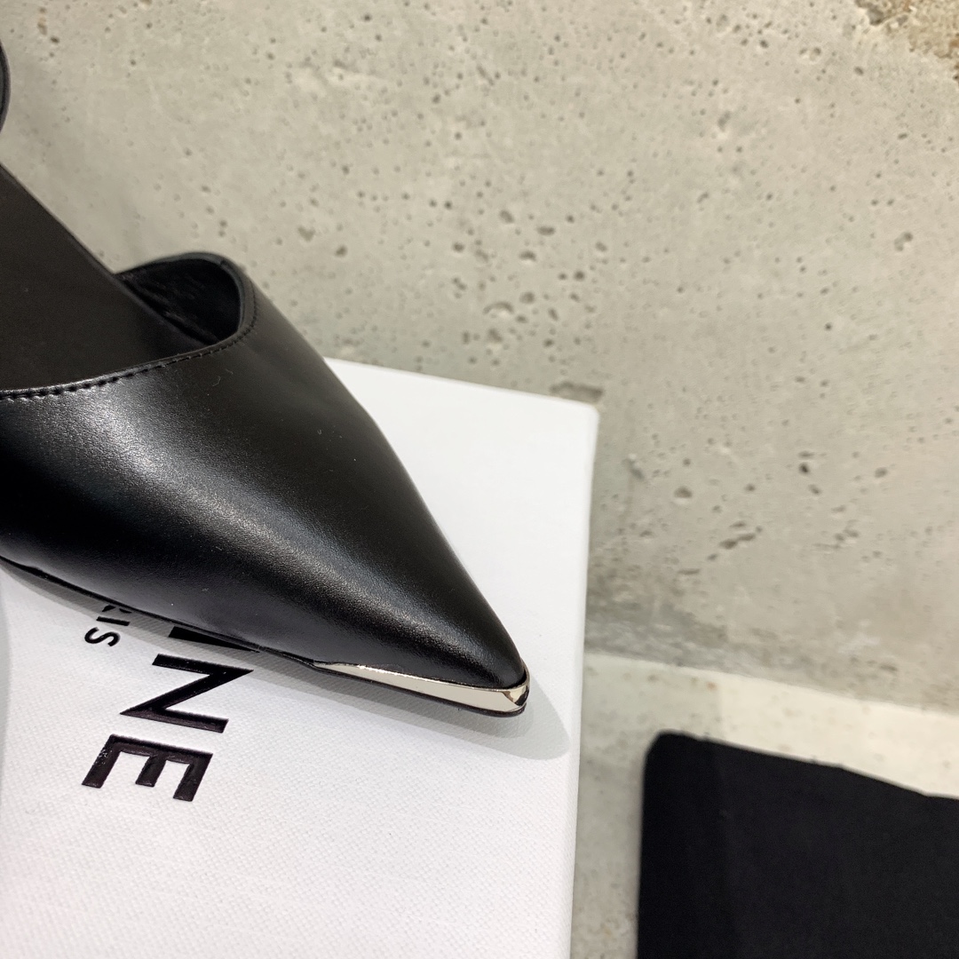 Celine Kitten With Metal Toe In Calfskin - DopestKickz