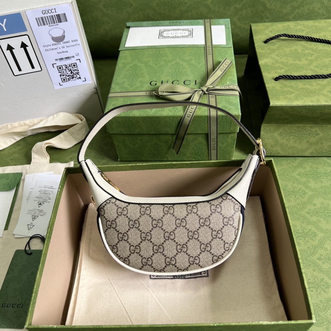 Gucci Ophidia GG Mini Bag(20-15-5cm)   - DopestKickz
