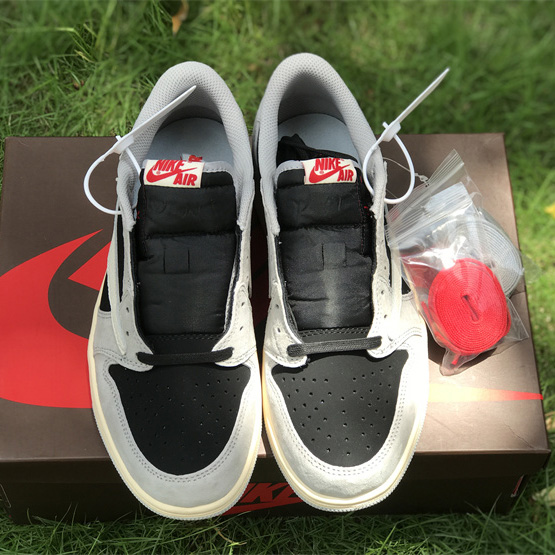 Travis Scott x Fragment x Air Jordan 1 Low Sneaker   DM7866-010  - DopestKickz