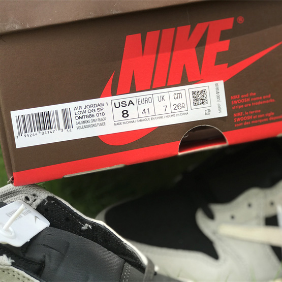 Travis Scott x Fragment x Air Jordan 1 Low Sneaker   DM7866-010  - DopestKickz