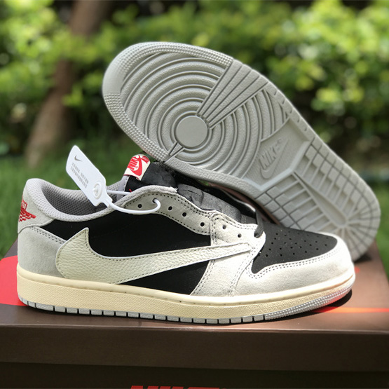 Travis Scott x Fragment x Air Jordan 1 Low Sneaker   DM7866-010  - DopestKickz