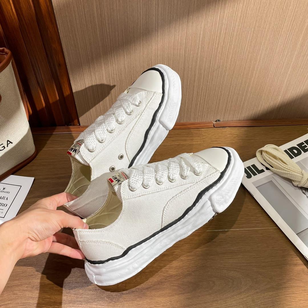 Maison Mihara Yasuhiro Wayne Original Sole Leather Low Sneaker - DopestKickz