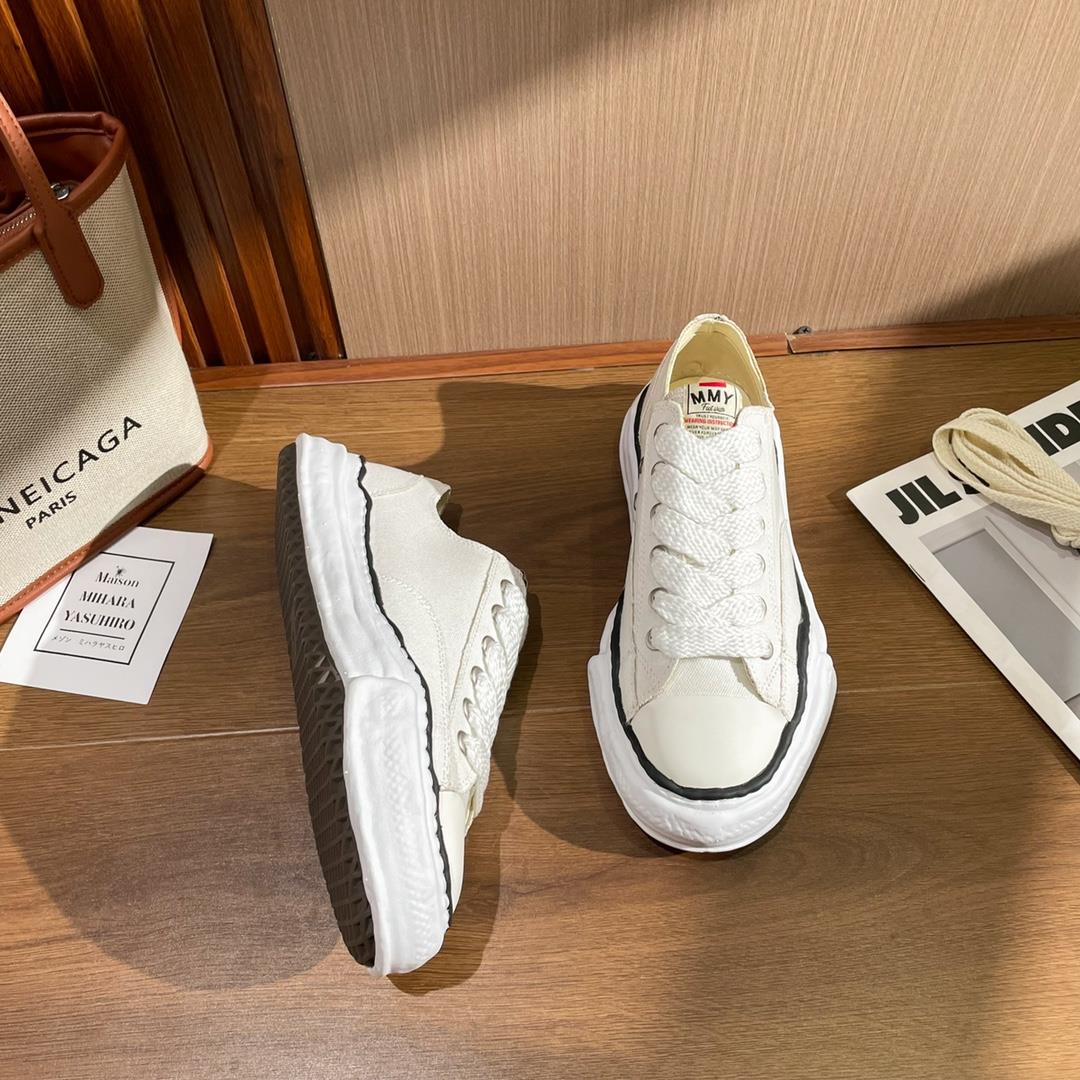 Maison Mihara Yasuhiro Wayne Original Sole Leather Low Sneaker - DopestKickz