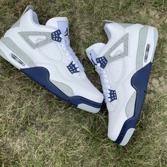 Air Jordan 4“Midnight Navy” Sneakers     DH6927-140 - DopestKickz