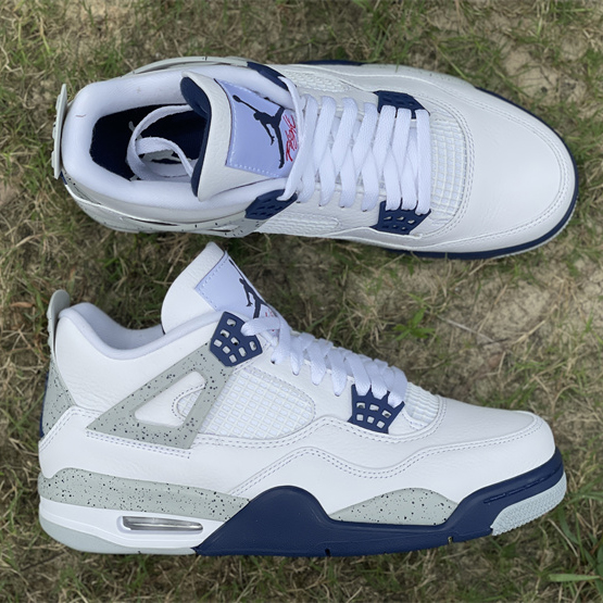 Air Jordan 4“Midnight Navy” Sneakers     DH6927-140 - DopestKickz