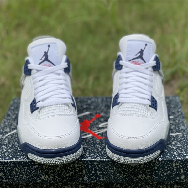 Air Jordan 4“Midnight Navy” Sneakers     DH6927-140 - DopestKickz
