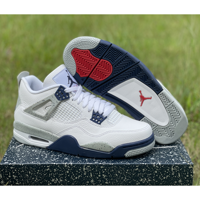 Air Jordan 4“Midnight Navy” Sneakers     DH6927-140 - DopestKickz