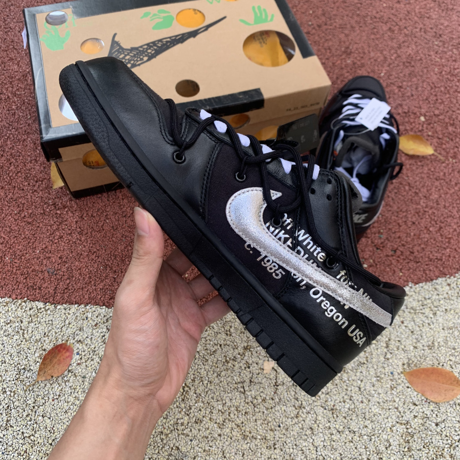 Nike Dunk Low Off-White Lot 50  Sneaker     DM1602-001 - DopestKickz