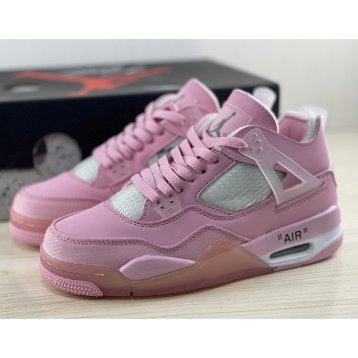 Off White x Air Jordan 4 Sneakers  - DopestKickz