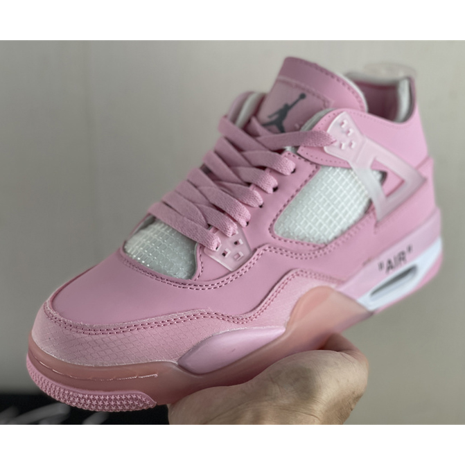 Off White x Air Jordan 4 Sneakers  - DopestKickz