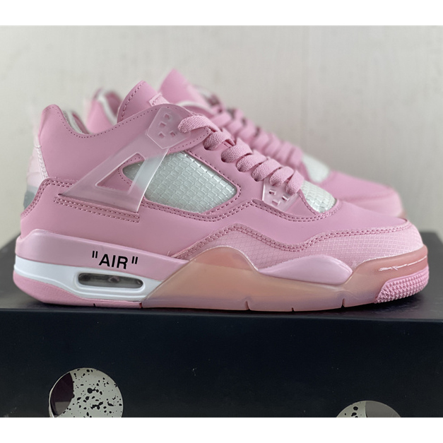 Off White x Air Jordan 4 Sneakers  - DopestKickz