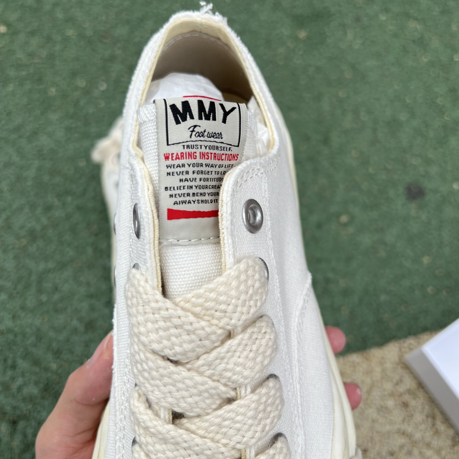 Maison Mihara Yasuhiro Wayne Original Sole Leather Low Sneaker - DopestKickz