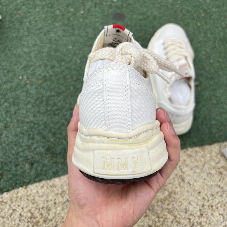 Maison Mihara Yasuhiro Wayne Original Sole Leather Low Sneaker - DopestKickz