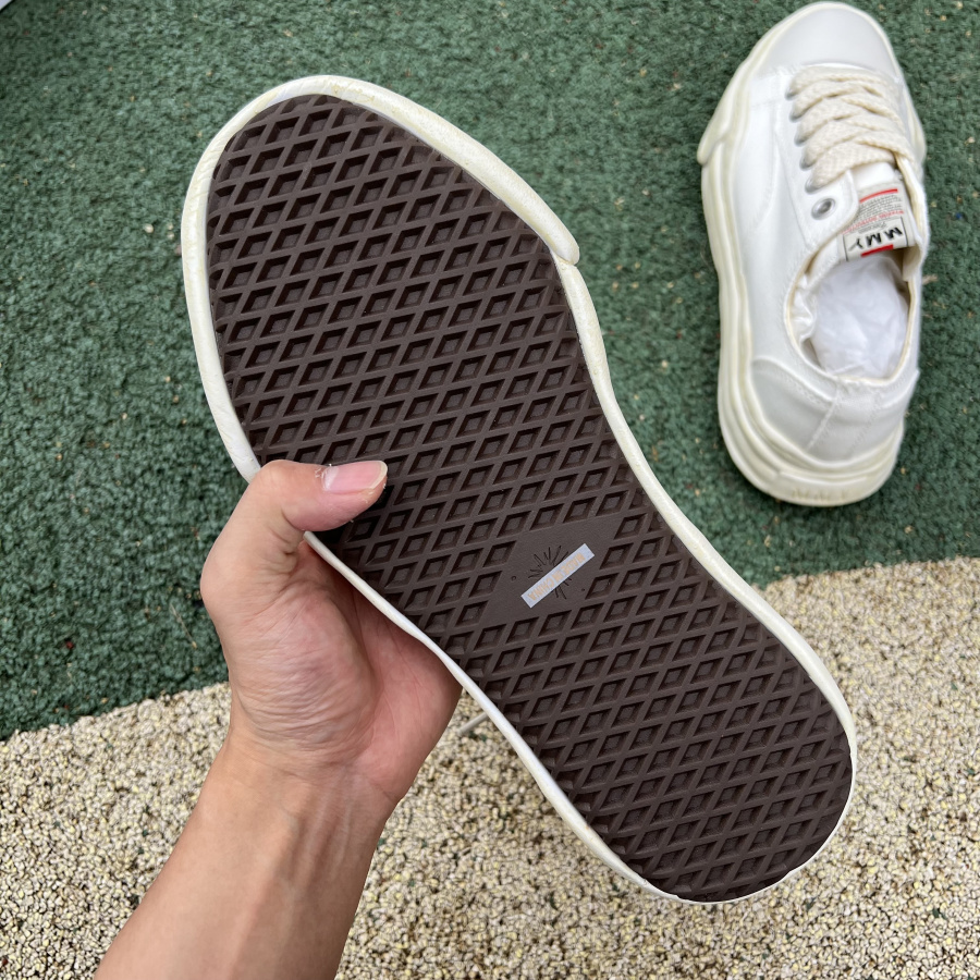 Maison Mihara Yasuhiro Wayne Original Sole Leather Low Sneaker - DopestKickz