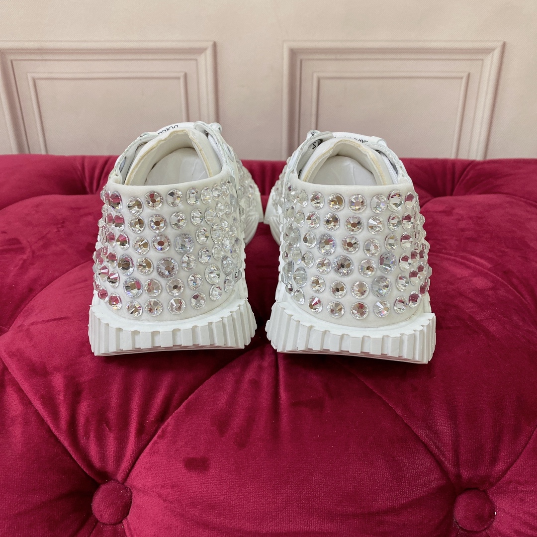 Dolce & Gabbana Mixed-Material NS1 Sneakers - DopestKickz