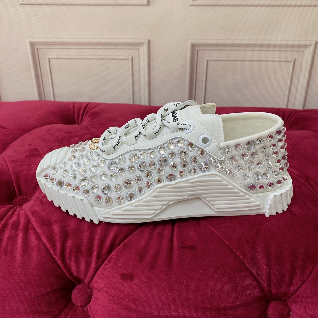 Dolce & Gabbana Mixed-Material NS1 Sneakers - DopestKickz