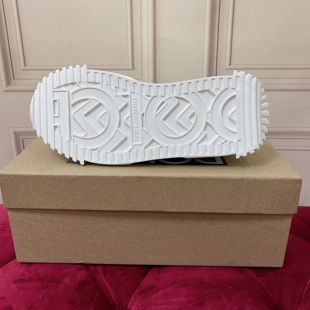 Dolce & Gabbana Mixed-Material NS1 Sneakers - DopestKickz