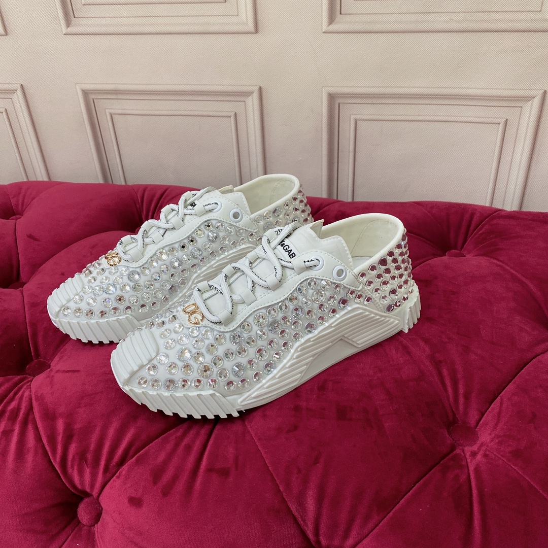 Dolce & Gabbana Mixed-Material NS1 Sneakers - DopestKickz