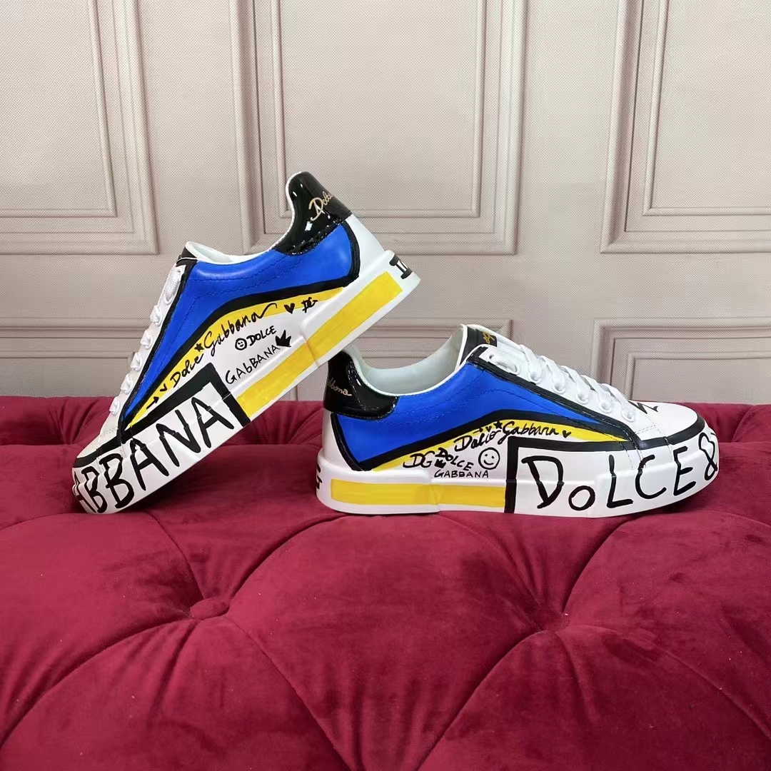 Dolce & Gabbana Limited Edition Portofino Sneakers - DopestKickz