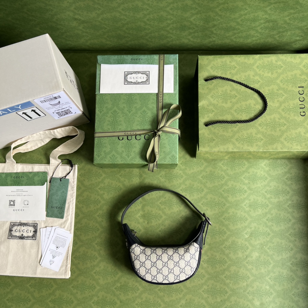 Gucci Ophidia GG Mini Bag(20-15-5cm)   - DopestKickz