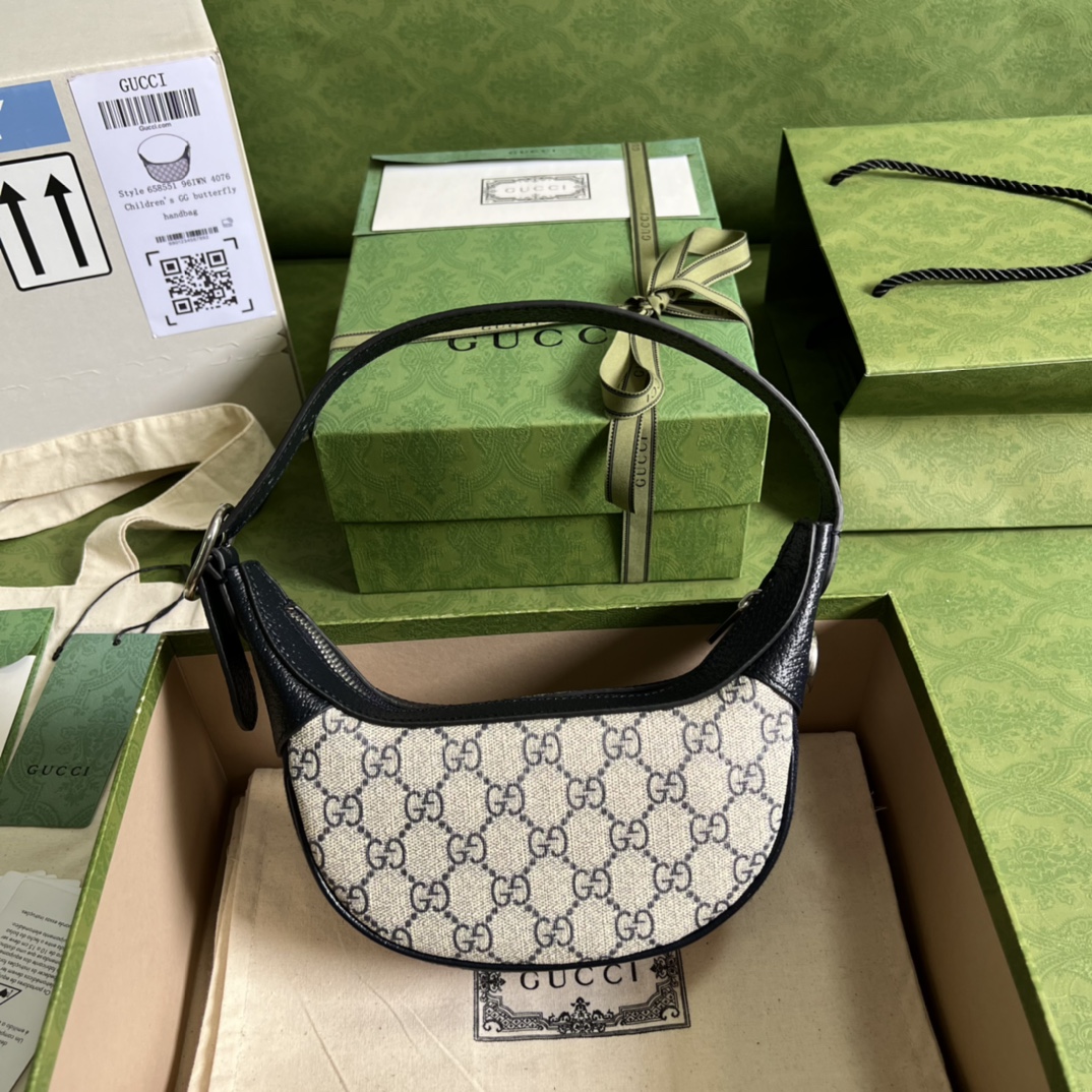 Gucci Ophidia GG Mini Bag(20-15-5cm)   - DopestKickz
