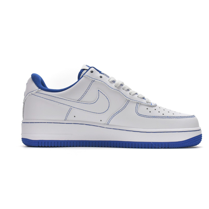 Nike Air Force 1 Low Contrast Stitch Blue Sneaker   CV1724-101 - DopestKickz