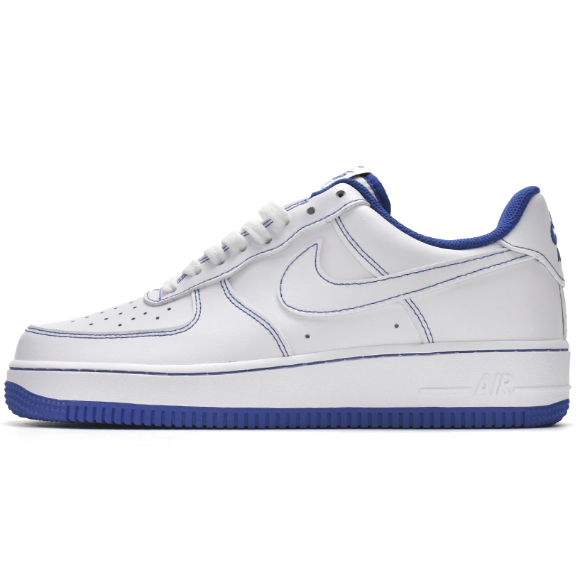 Nike Air Force 1 Low Contrast Stitch Blue Sneaker   CV1724-101 - DopestKickz