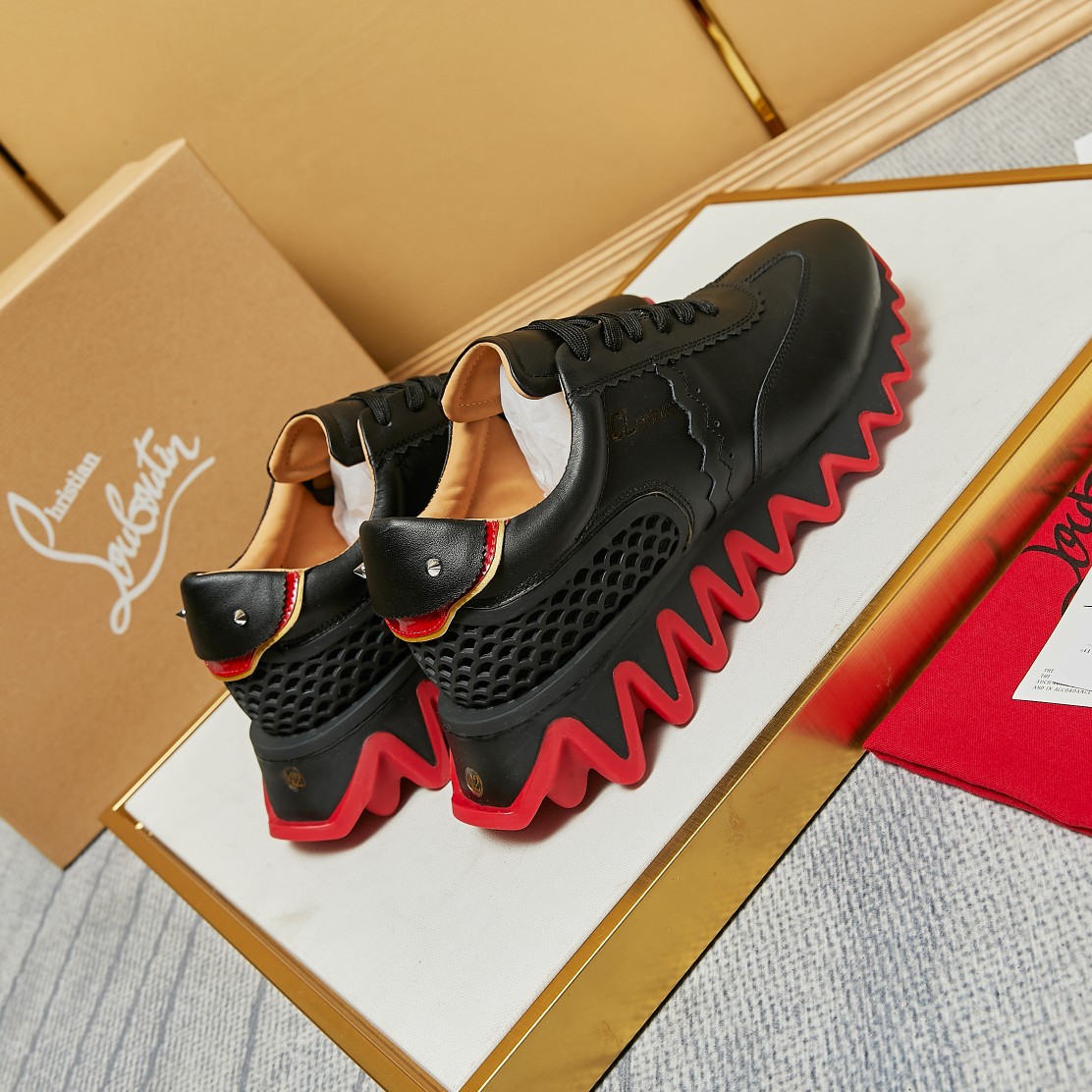 Christian Louboutin Loubishark Sneaker - DopestKickz