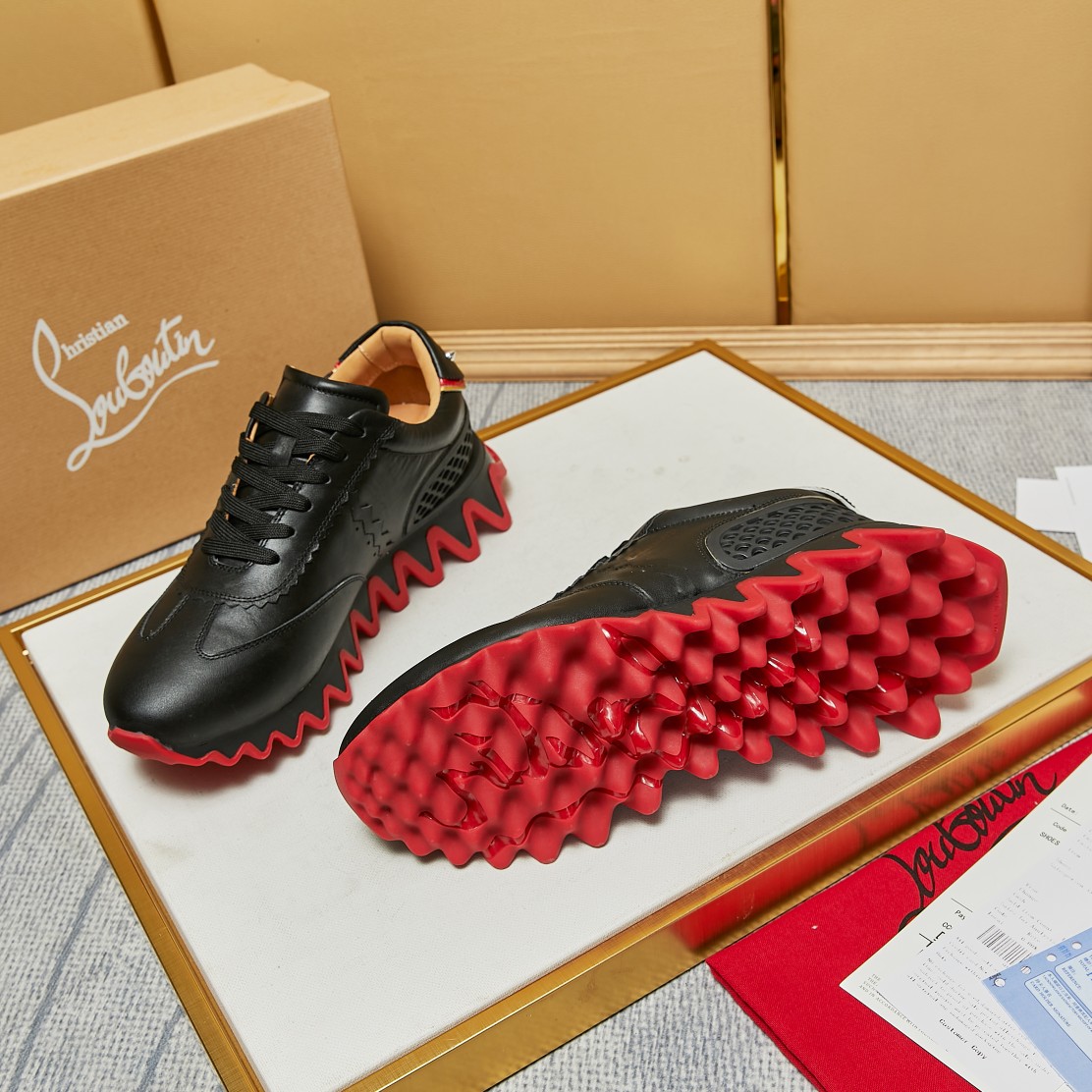 Christian Louboutin Loubishark Sneaker - DopestKickz