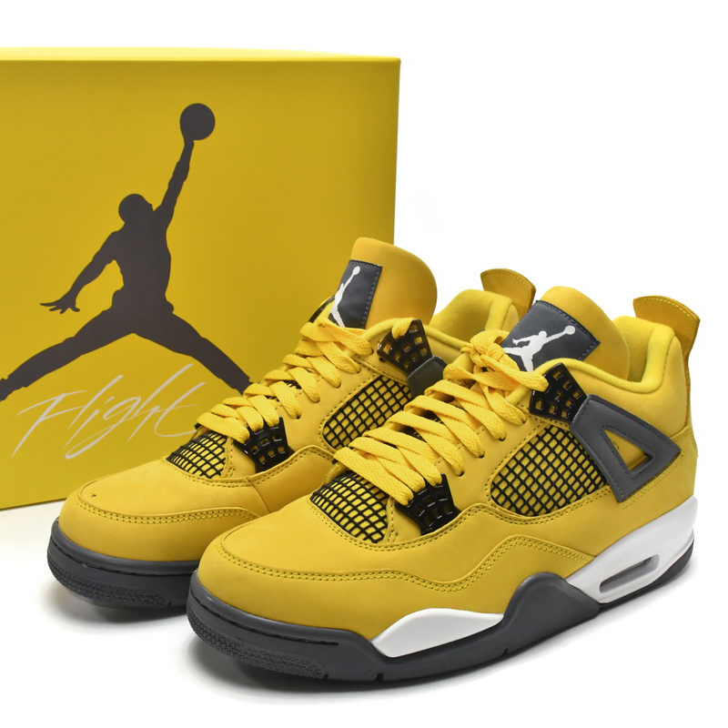 Air Jordan 4 Retro LS Lightning Sneakers  CT8527-700 - DopestKickz