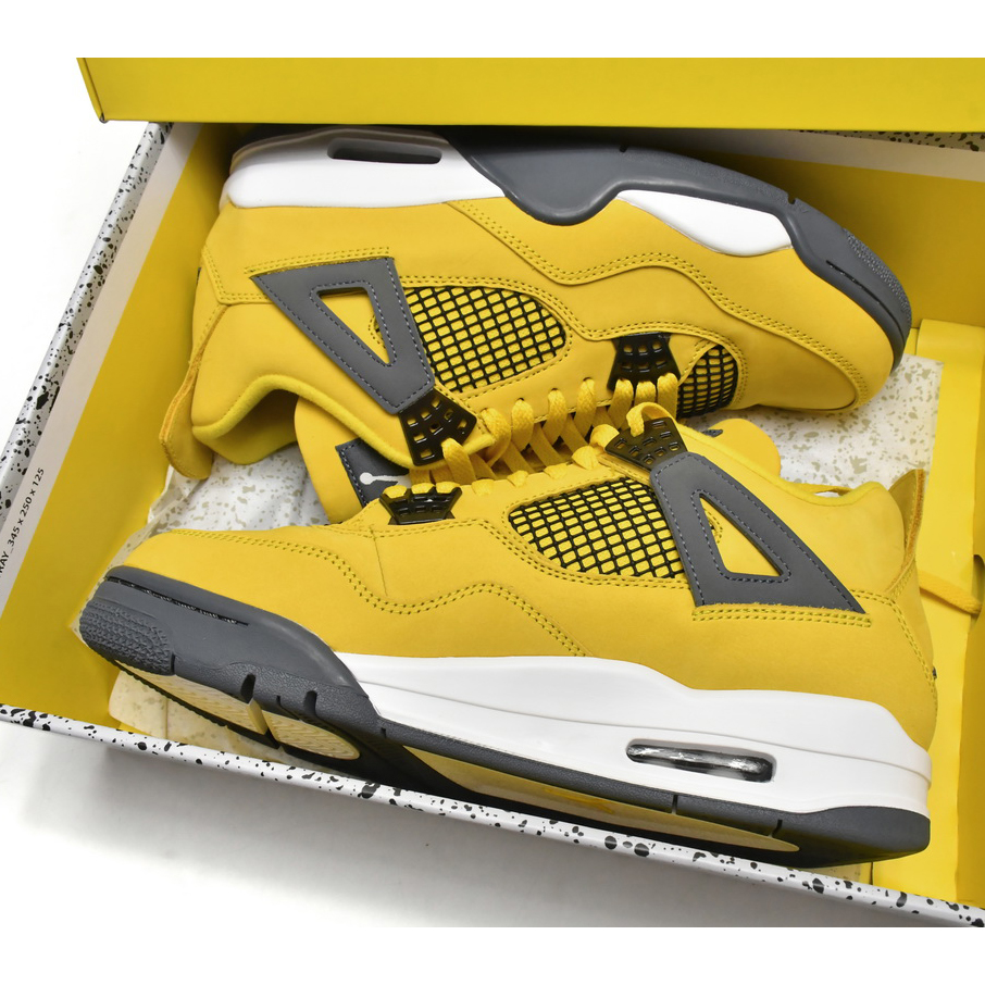 Air Jordan 4 Retro LS Lightning Sneakers  CT8527-700 - DopestKickz