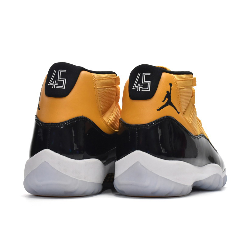  Air Jordan 11 Retro Black Yellow Sneaker    CT8012-118 - DopestKickz