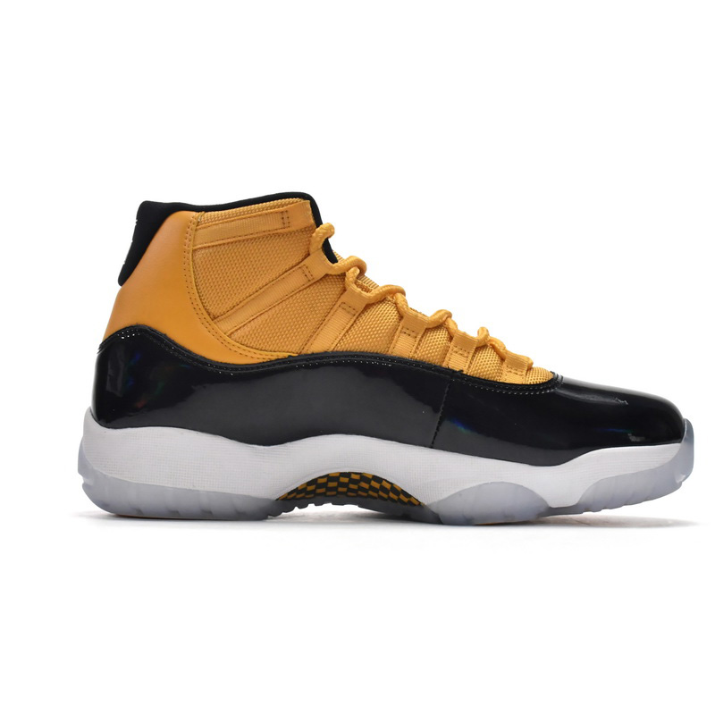  Air Jordan 11 Retro Black Yellow Sneaker    CT8012-118 - DopestKickz