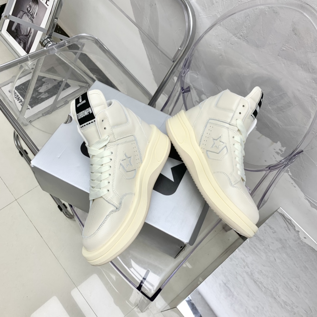 Rick Owens Converse X Drkshdw Turbowpn Sneakers - DopestKickz