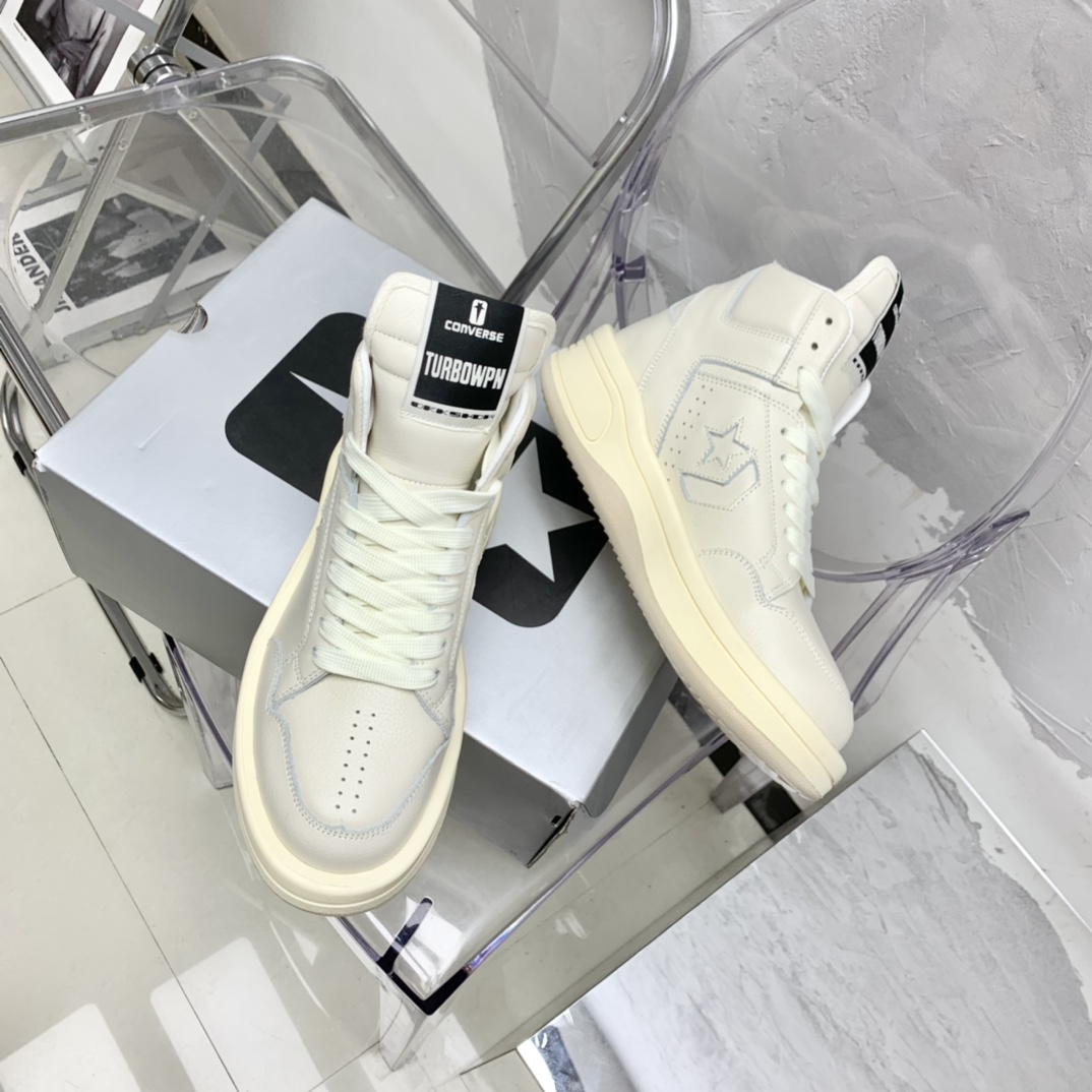 Rick Owens Converse X Drkshdw Turbowpn Sneakers - DopestKickz