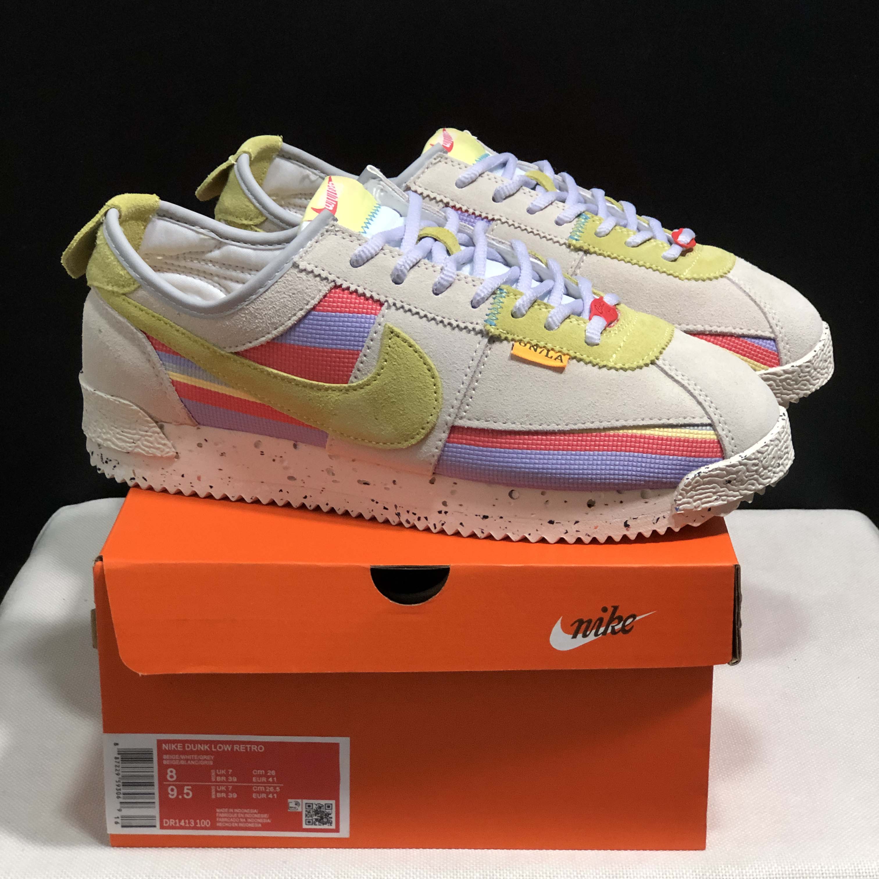 Union LA x Nike Cortez SP “Lemon Frost” Sneaker   - DopestKickz