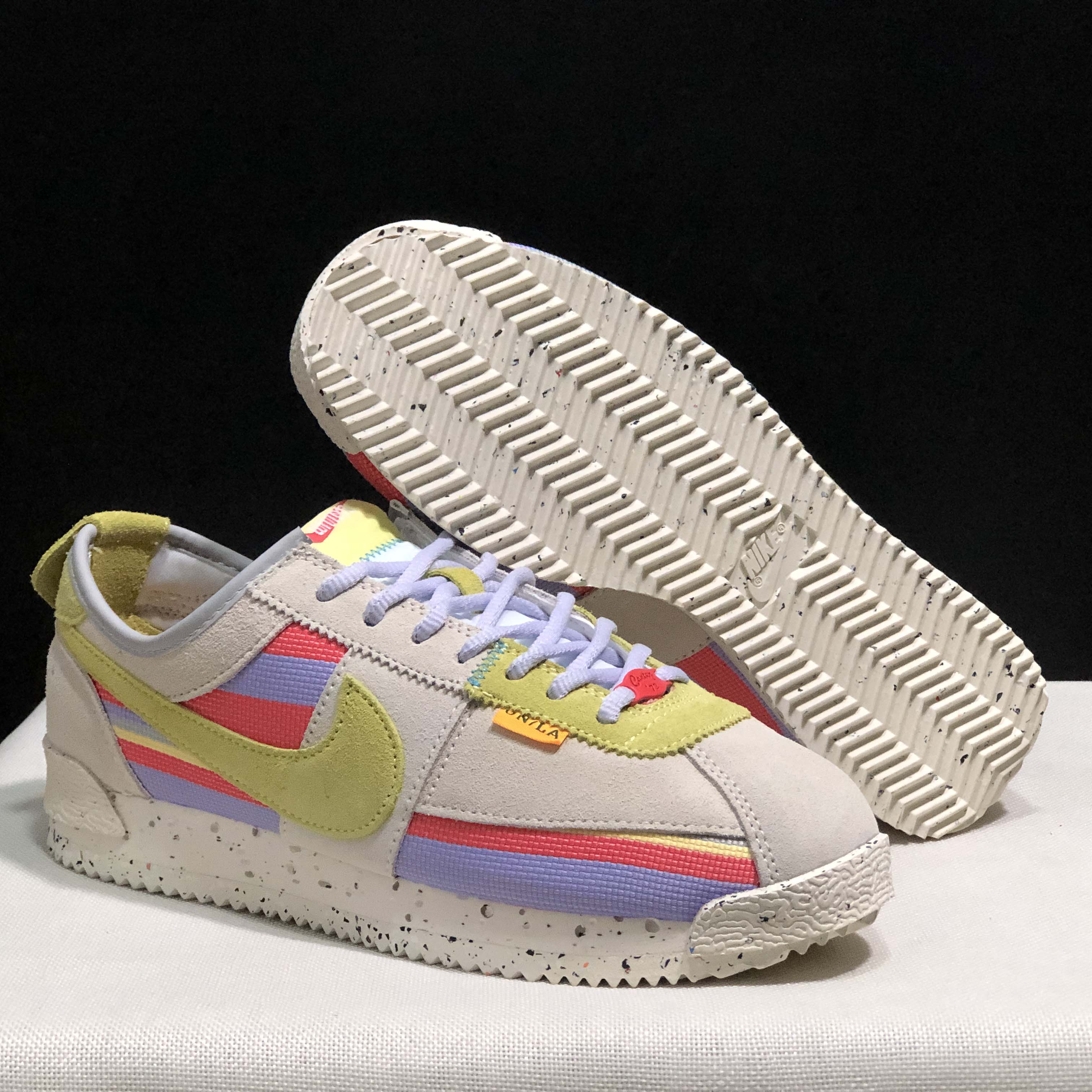 Union LA x Nike Cortez SP “Lemon Frost” Sneaker   - DopestKickz