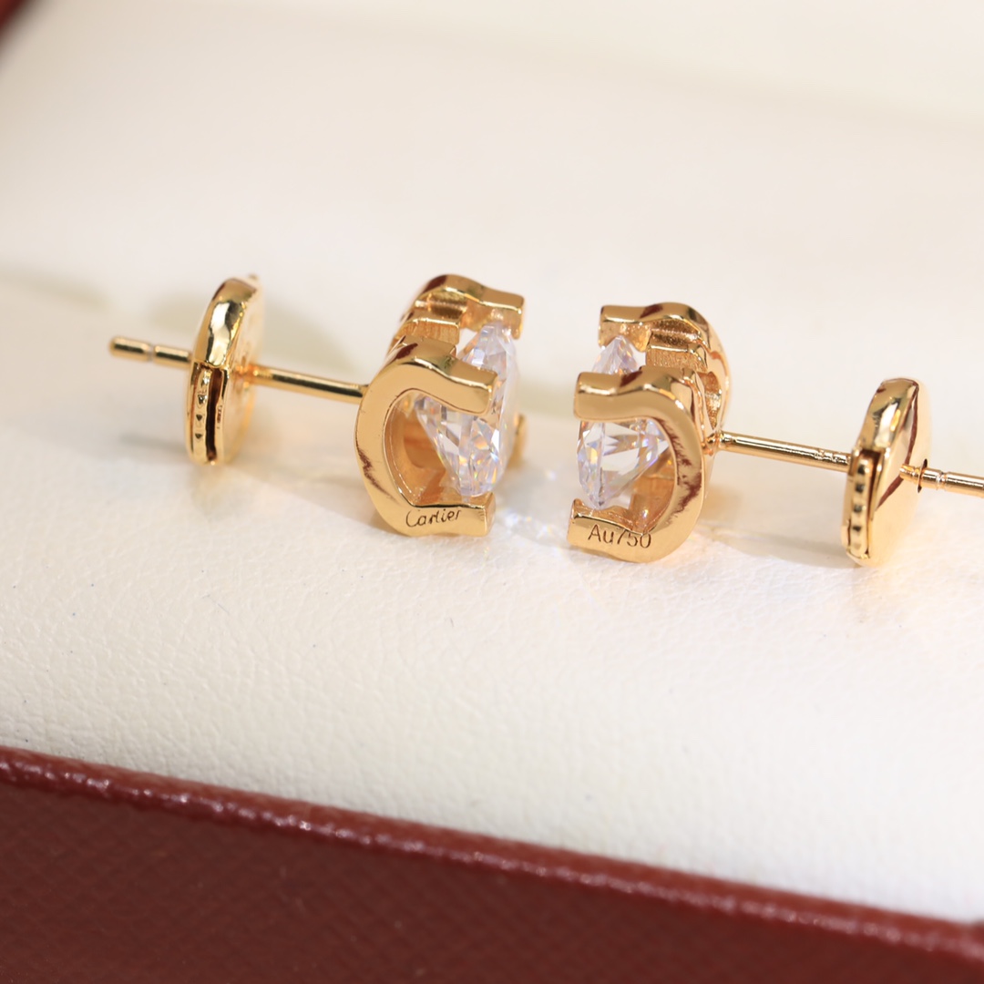 Cartier C De Cartier Earrings - DopestKickz