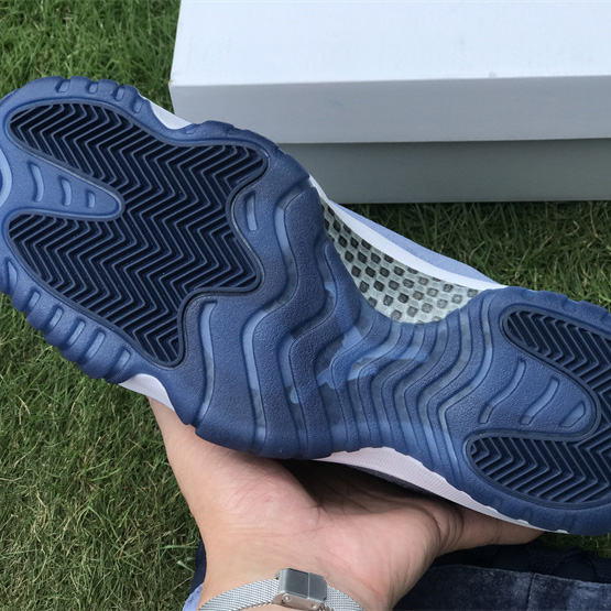 Air Jordan 11 Velvet WMNS “Midnight Navy” Sneaker      AR0715-441  - DopestKickz