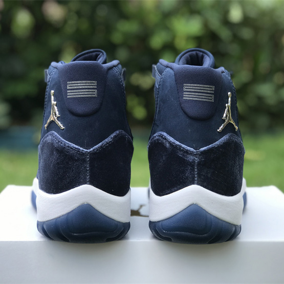 Air Jordan 11 Velvet WMNS “Midnight Navy” Sneaker      AR0715-441  - DopestKickz