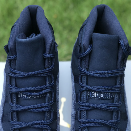 Air Jordan 11 Velvet WMNS “Midnight Navy” Sneaker      AR0715-441  - DopestKickz