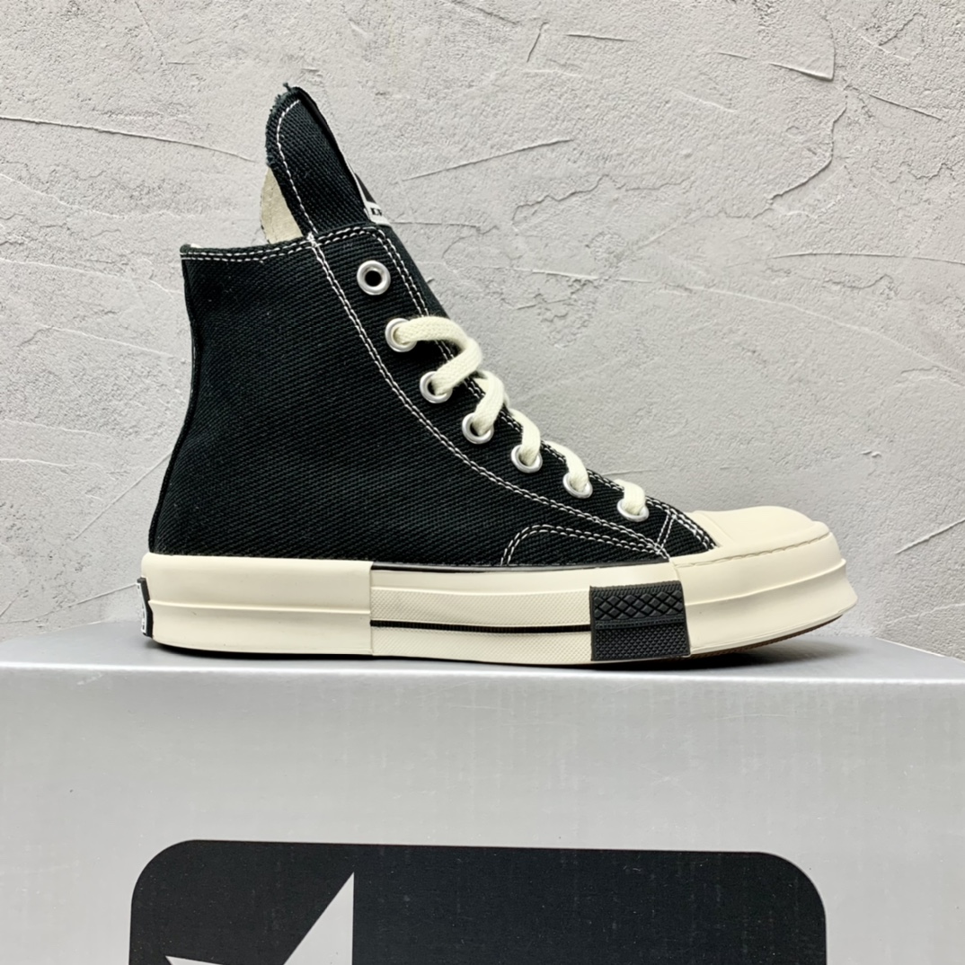 Rick Owensx Converse x  Drkshdw Drkstar Hi Sneakers - DopestKickz