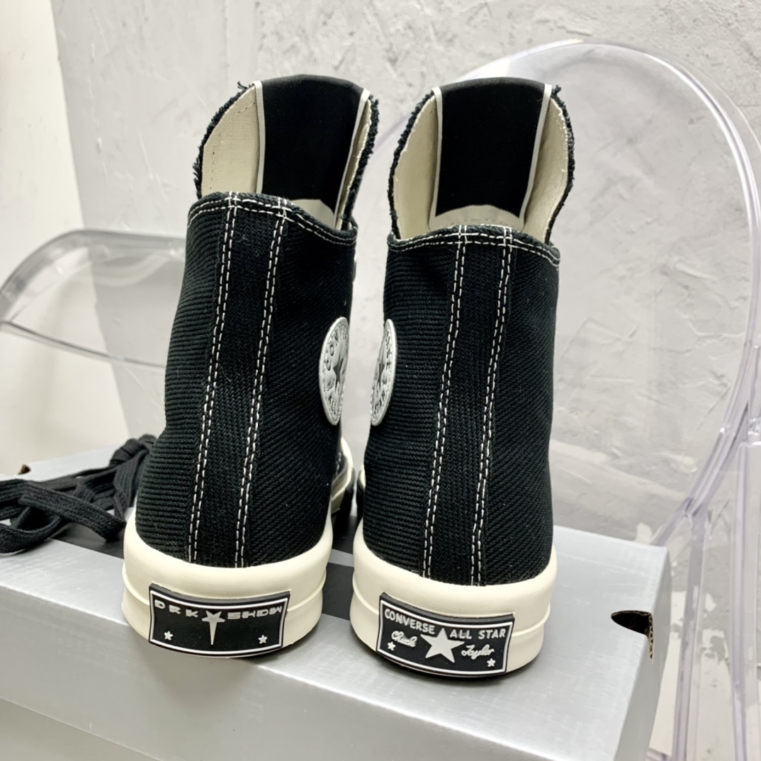 Rick Owensx Converse x  Drkshdw Drkstar Hi Sneakers - DopestKickz